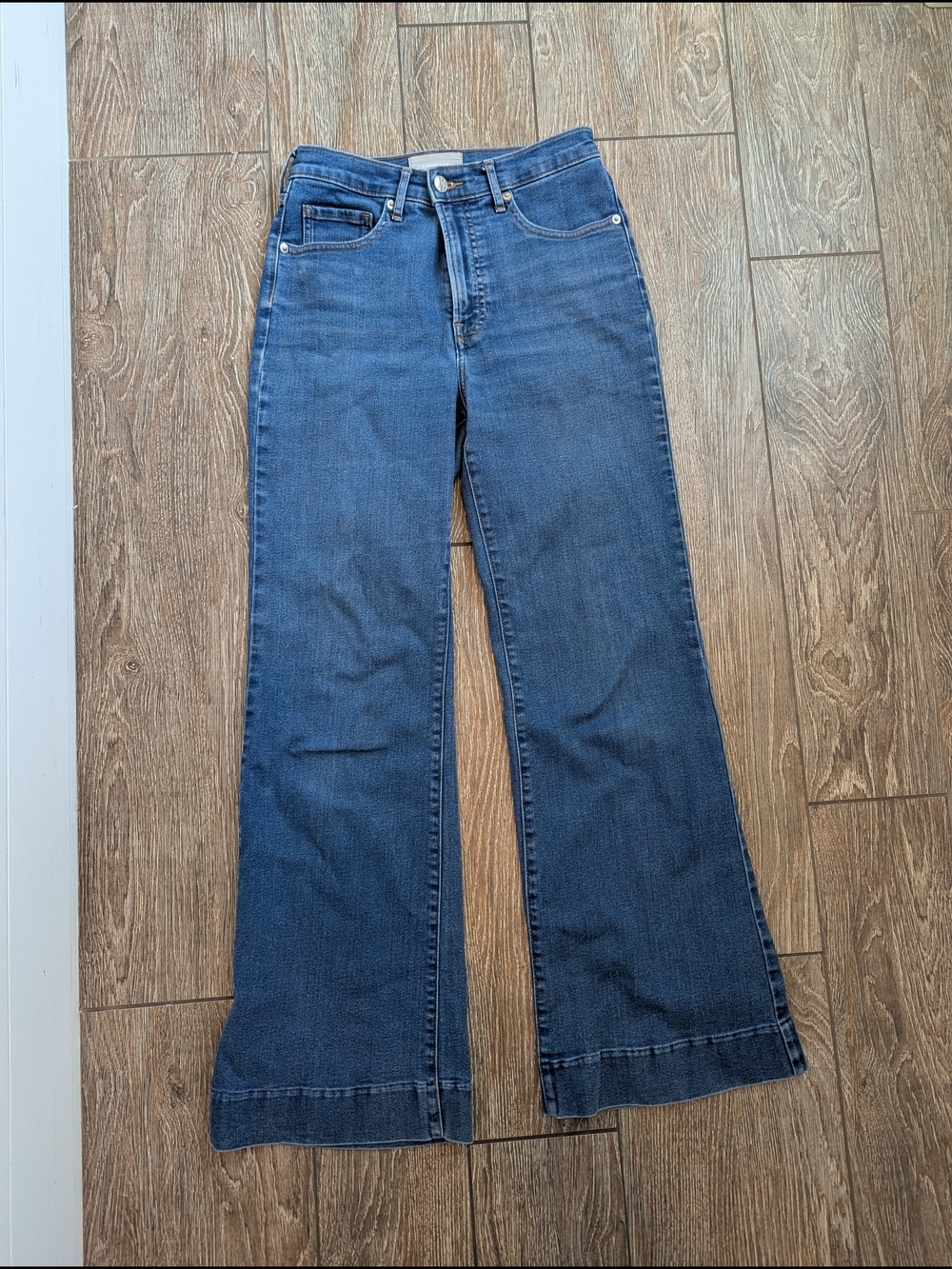 Everlane The Modern Flare Jean Size 28 Stretch Medium Wash